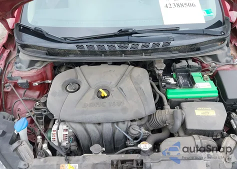 2014 Hyundai Elantra Limited from USA, damaged, VIN 5NPDH4AE8EH469682